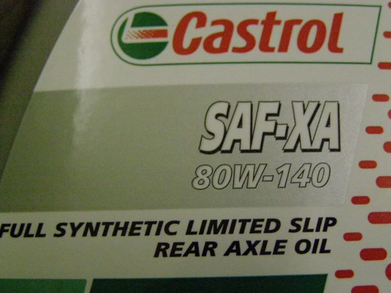 Changing Ute Diff Oil Driveline Ford XR6